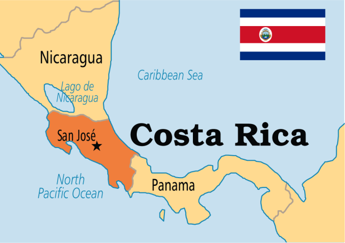 Costa Rica Map
